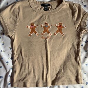 Gingerbread Graphic Women’s T-Shirt